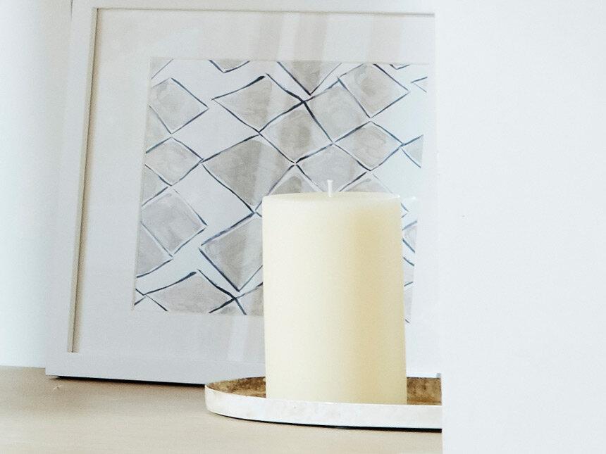 Abode Pillar Candle