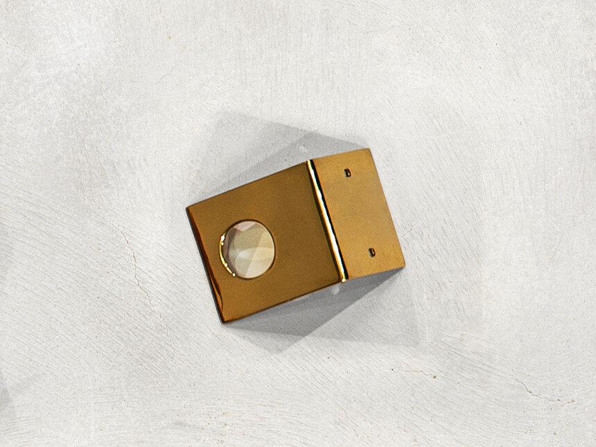 Brass Towel Mount
